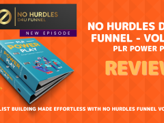 List Building Made Effortless with No Hurdles Funnel Vol IV
